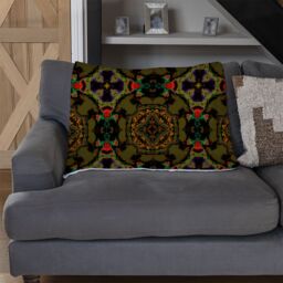 Benjamin Tate Design Pakistan Mosaic Paint Blanket in Natural - Size: 120 cm x 150 cm - thumbnail 2