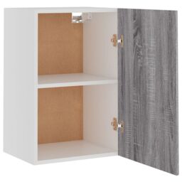 Berkfield Home Hanging Cabinet Grey Sonoma 39.5x31x60 cm Engineered Wood - thumbnail 6