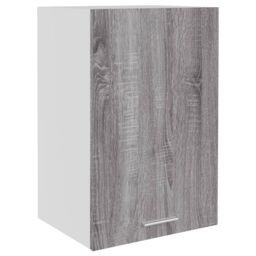 Berkfield Home Hanging Cabinet Grey Sonoma 39.5x31x60 cm Engineered Wood - thumbnail 2