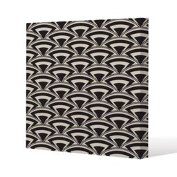 Benjamin Tate Design Geometric Arches (Canvas Print) / 77 x 77 x 4cm in Natural - Size: 77 x 77 x 4 cm - thumbnail 1