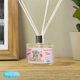 Personalised Memento Company Women's Personalised Me to You Flowery Diffuser in Clear - thumbnail 2