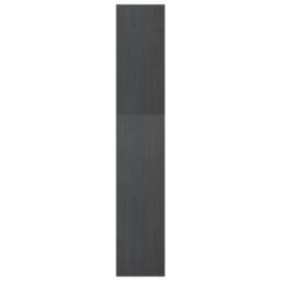 Berkfield Home Beautiful Book Cabinet/Room Divider Grey 40x30x167.5 cm Solid Pinewood - thumbnail 6