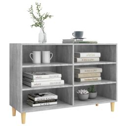 Berkfield Home Sideboard Grey Sonoma 103.5x35x70 cm Engineered Wood - thumbnail 3