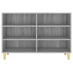 Berkfield Home Sideboard Grey Sonoma 103.5x35x70 cm Engineered Wood - thumbnail 4