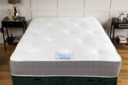 UK Bed Furniture Backcare 2000 Mattress in White - Size: Single - thumbnail 3