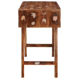 Berkfield Home Bedroom Dressing Tables with Shelf Wall-mounted with Storage with Mirror Solid reclaimed wood in Brown - thumbnail 4