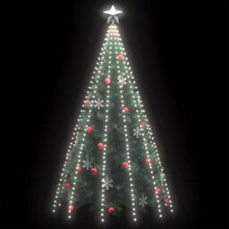 Berkfield Home Tree Lights with 500 LEDs Cold White 500 cm Indoor Outdoor - thumbnail 3