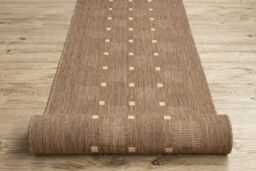 RugsX Sizal Floorlux Runner in Brown - Size: 70 cm x 160 cm - thumbnail 5