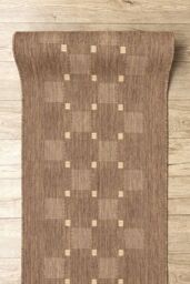 RugsX Sizal Floorlux Runner in Brown - Size: 70 cm x 160 cm - thumbnail 4