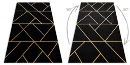 RugsX Emerald Rug in Black - Size: 200 cm x 290 cm - thumbnail 2