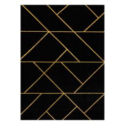 RugsX Emerald Rug in Black - Size: 200 cm x 290 cm - thumbnail 3