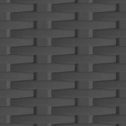 Berkfield Home Plastic Cabinet 68x39x92 cm Rattan Design in Grey - Size: 68 x 39 x 92 cm - thumbnail 5