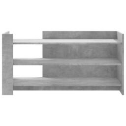 Berkfield Home Coffee Table Concrete Grey 100x50x50 cm Engineered Wood - Size: 100 x 50 x 50 cm - thumbnail 4
