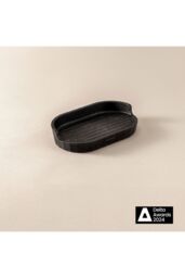 Cosmic Avenir 'Soap Dish' Rectangular Design Plastic Black - thumbnail 2