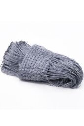 Neel Blue Glitter String Curtain Polyester Fringe Panel Spaghetti Tassel Curtain, 200cm x 90cm in Silver - Size: 200 cm x 90 cm - thumbnail 4