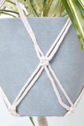 Homescapes Artificial Hanging Basket Spider Plant, 95 cm in Green - thumbnail 3