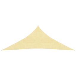 Berkfield Home Sunshade Sail 160 g/m ² Beige 4.5x4.5x4.5 m HDPE - thumbnail 2