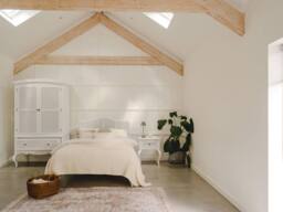 Statement Furniture Louis Large French Double Wardrobe with Rattan Cane Doors & Drawer in White - thumbnail 4