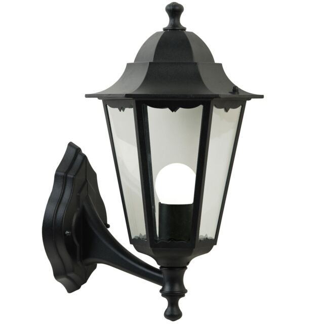 Nordlux Vintage Outdoor Wall Light Black Aluminium E27 Weatherproof - Mains Powered, IP44 - image 1