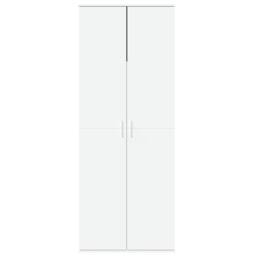 Berkfield Home Highboard White 70x35x180 cm Engineered Wood - Size: 70 x 35 x 180 cm - thumbnail 3
