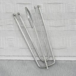 Berkfield Home Linen-Look Blackout Curtains with Hooks 2 pcs Grey 140x245 cm - thumbnail 3