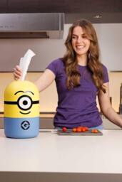 Keeeper Minions Stuart Stackable Storage Box 8 Litre - Multicoloured - thumbnail 3