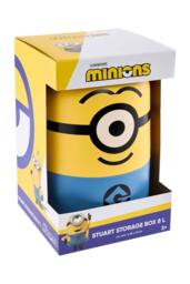 Keeeper Minions Stuart Stackable Storage Box 8 Litre - Multicoloured - thumbnail 8