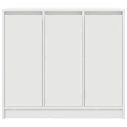 Berkfield Home Sideboard White 85x34x76 cm Engineered Wood - Size: 85 x 34 x 76 cm - thumbnail 6