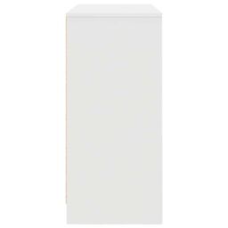 Berkfield Home Sideboard White 85x34x76 cm Engineered Wood - Size: 85 x 34 x 76 cm - thumbnail 7