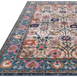 The Rug Shop UK Traditional Persian Easy To Clean Stain-Resistant Area Rug in Beige - Size: 195 cm x 290 cm - thumbnail 3