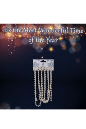 VFM e-Store Christmas Decoration 2. 7M Bead Chain Metre Rose Gold - thumbnail 3