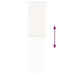 Berkfield Home Elegant Zebra Blind Marble Beige 65x200 cm Fabric Width 60.9 cm P - thumbnail 5