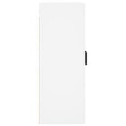 Berkfield Home Wall Mounted Cabinet White 69.5x34x90 cm - thumbnail 8