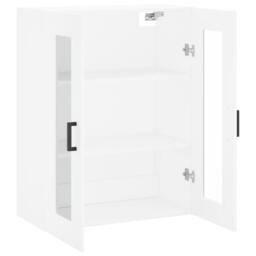Berkfield Home Wall Mounted Cabinet White 69.5x34x90 cm - thumbnail 6