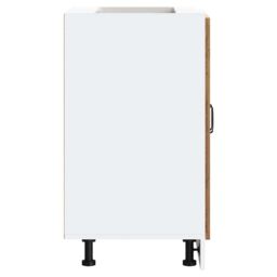 Berkfield Home Sink Base Cabinet Kalmar Old Wood 60x46x81.5 cm Engineered Wood in Brown - thumbnail 6