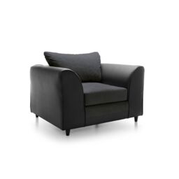 Abakus Direct Dylan Armchair in Black - thumbnail 3