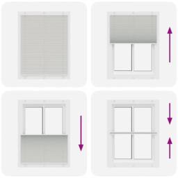 Berkfield Home Pleated Blind Light Grey 105x150 cm Fabric Width 104.4 cm Polyester - thumbnail 7