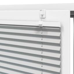Berkfield Home Pleated Blind Light Grey 105x150 cm Fabric Width 104.4 cm Polyester - thumbnail 9