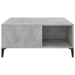 Berkfield Home Coffee Table Concrete Grey 80x80x36.5 cm Engineered Wood - thumbnail 5