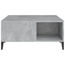 Berkfield Home Coffee Table Concrete Grey 80x80x36.5 cm Engineered Wood - thumbnail 6