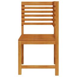 Berkfield Home Garden Chair Corner Solid Wood Acacia in Brown - thumbnail 4