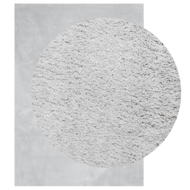 Berkfield Home Rug HUARTE Short Pile Soft & Washable Grey 200x280 cm - Size: Medium - image 1