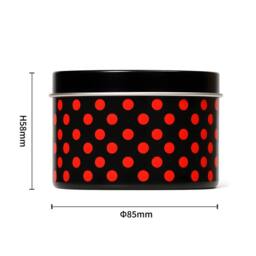 Disney Minnie Mouse Scented Tin Candle 175g - Red Poppy Musk in Black - Size: Medium - thumbnail 3