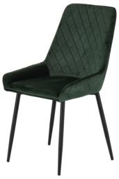 Seconique Athens Round Dining Set with Avery Chairs in Green - thumbnail 3