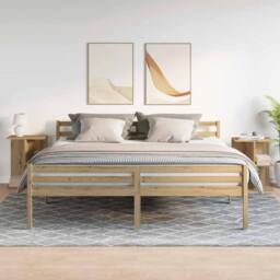 Berkfield Home Bedside Tables 2 pcs Artisan Oak 46.5x29x61 cm Engineered Wood in Brown - thumbnail 3