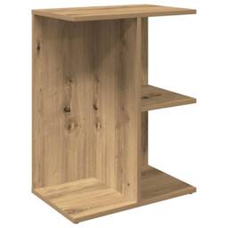 Berkfield Home Bedside Tables 2 pcs Artisan Oak 46.5x29x61 cm Engineered Wood in Brown - thumbnail 5