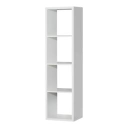 Wyld Haus Shanghai Matt White 4 Cube Storage Unit 4 Shelves - thumbnail 5
