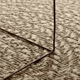 Berkfield Home Rug ZIZUR Beige 140x200 cm Jute Look Indoor & Outdoor - Size: Medium - thumbnail 4