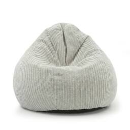 rucomfy Beanbags rucomfy Jumbo Cord Slouchbag - Indoor Classic Bean Bag for Adults in Light Grey - thumbnail 6