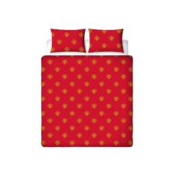 Manchester United FC Theatre of Dreams Duvet Set in Dark Red - Size: Single - thumbnail 4